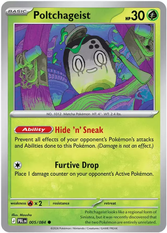Poltchageist - Pokemon Pitch Black #5