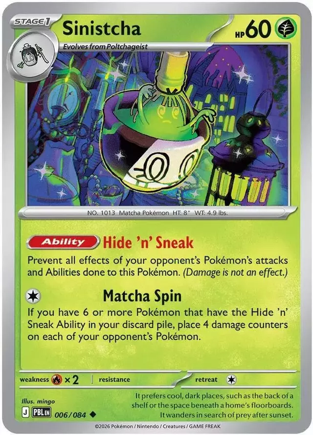 Sinistcha - Pokemon Pitch Black #6
