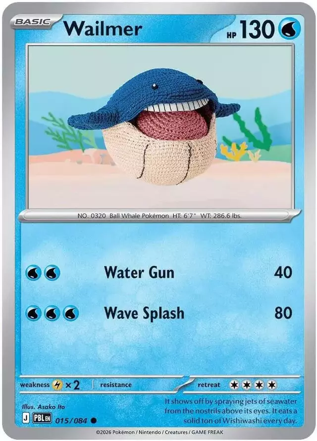 Wailmer - Pokemon Pitch Black #15