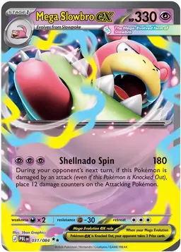 Mega Slowbro ex 31 - Pokemon Pitch Black