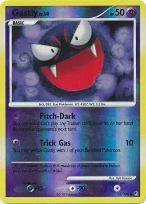 Gastly [Reverse Holo] - Pokemon Stormfront #62