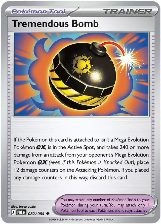 Tremendous Bomb - Pokemon Pitch Black #82
