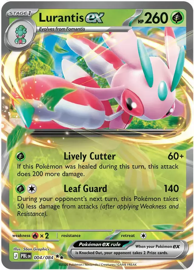 Lurantis ex - Pokemon Pitch Black #4