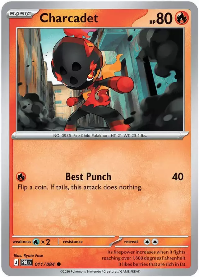 Charcadet [Reverse Holo] - Pokemon Pitch Black #11
