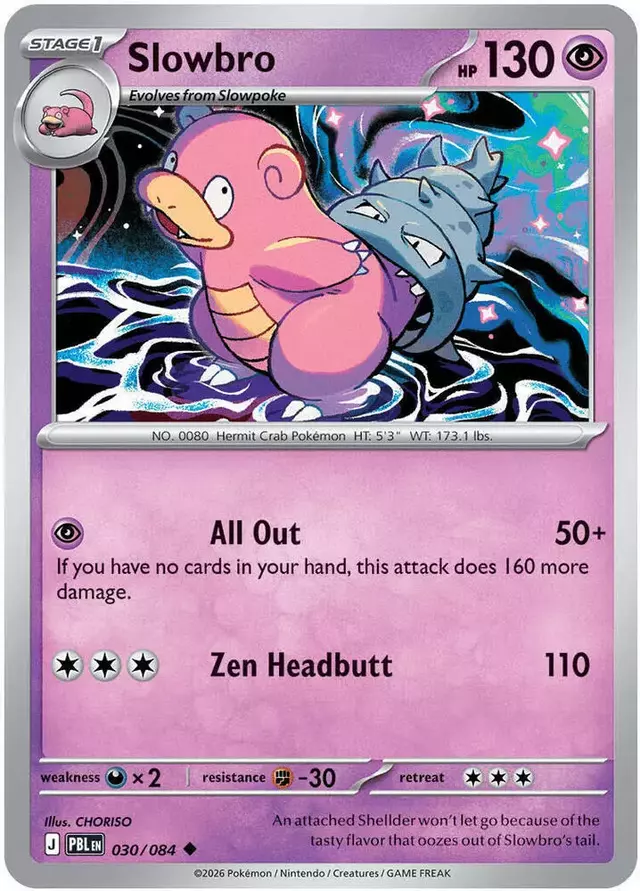 Slowbro - Pokemon Pitch Black #30