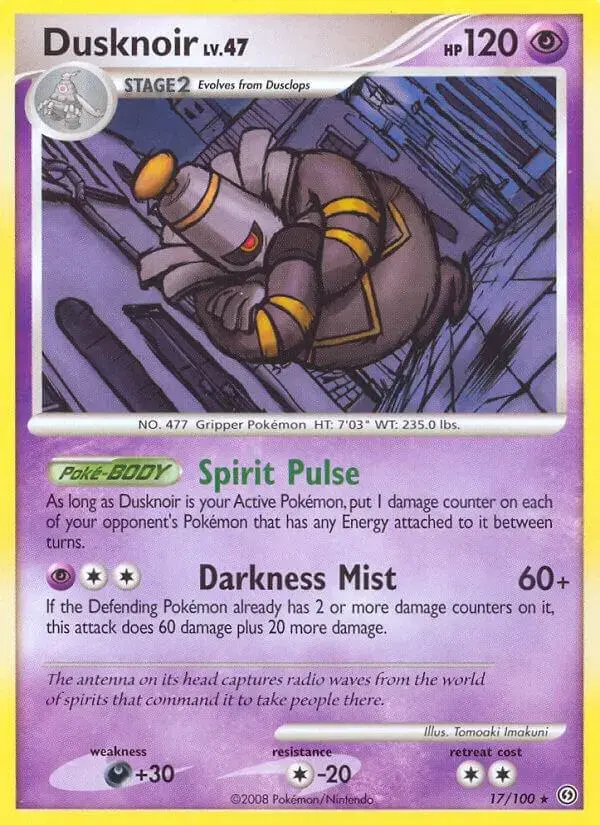 Dusknoir - Pokemon Stormfront #17
