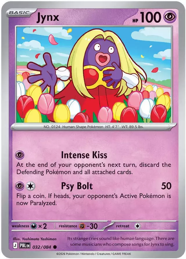 Jynx [Reverse Holo] - Pokemon Pitch Black #32