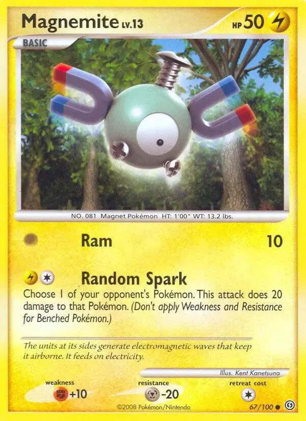 Magnemite - Pokemon Stormfront #67