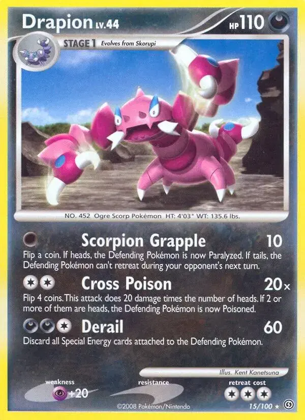 Drapion - Pokemon Stormfront #15