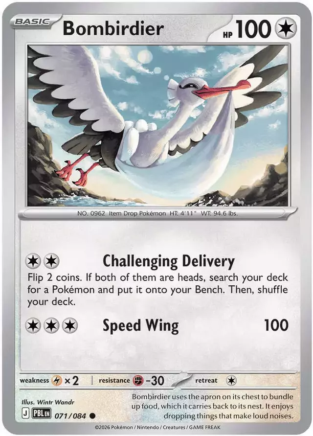 Bombirdier [Reverse Holo] - Pokemon Pitch Black #71