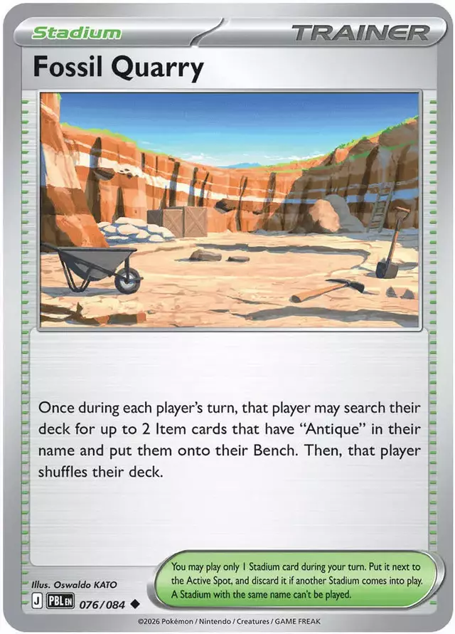 Fossil Quarry #76 - Pokemon Pitch Black
