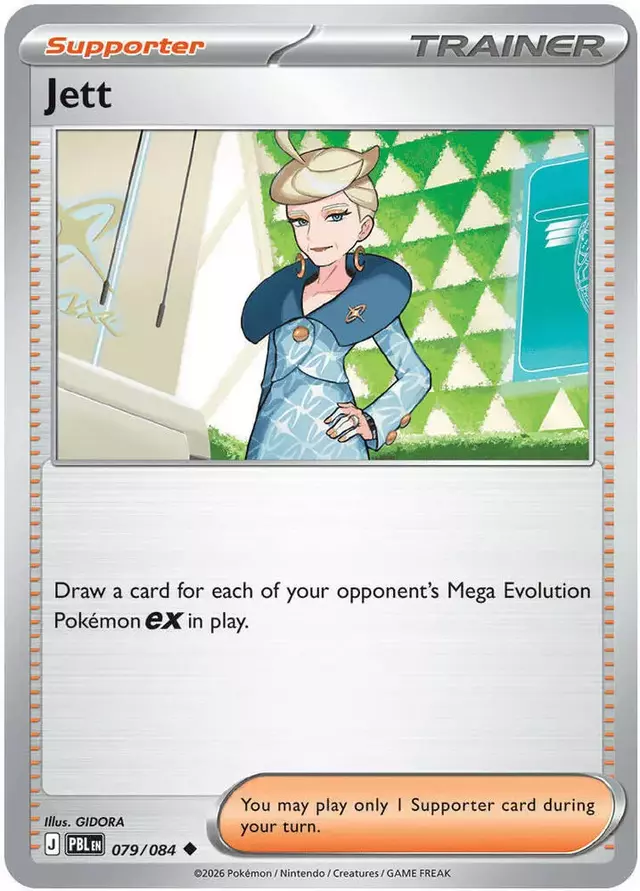 Jett [Reverse Holo] - Pokemon Pitch Black #79