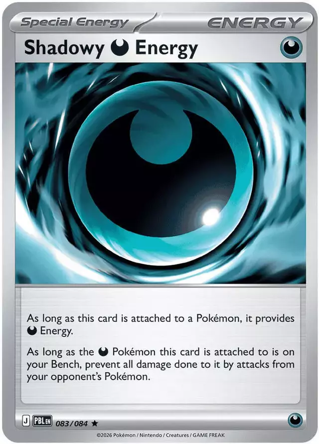 Shadowy Darkness Energy [Holo] - Pokemon Pitch Black #83