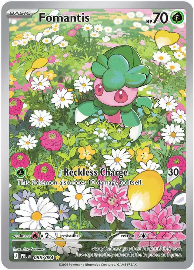 Fomantis - Pokemon Pitch Black #85