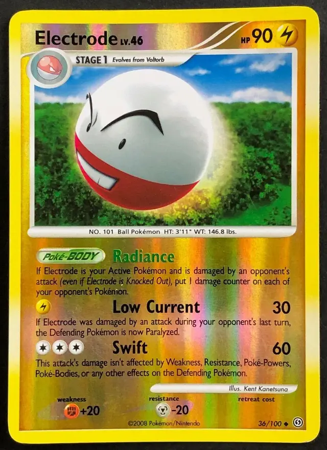 Electrode [Reverse Holo] - Pokemon Stormfront #36