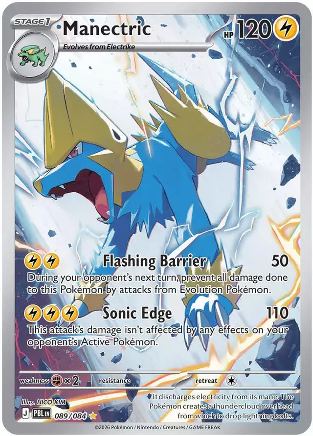 Manectric - Pokemon Pitch Black #89