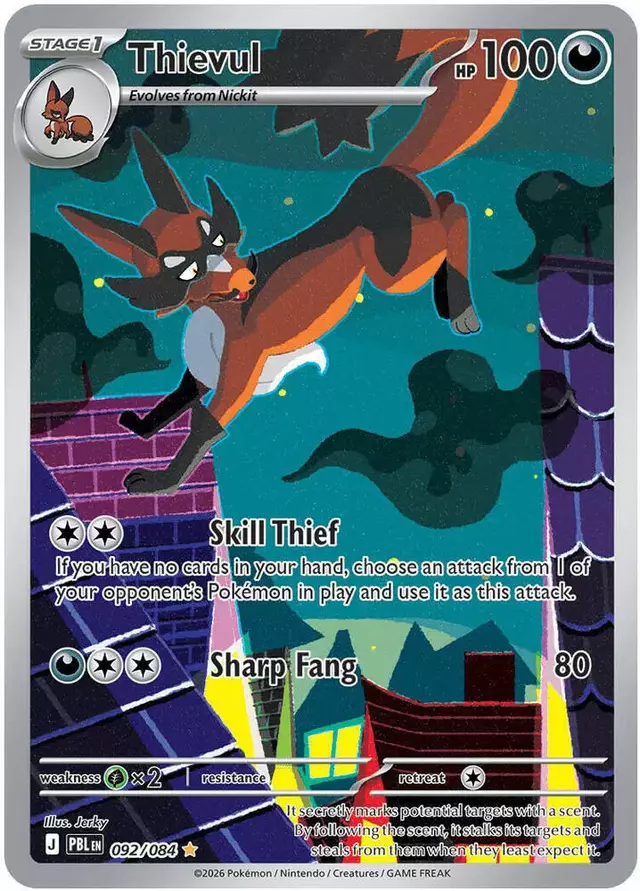 Thievul - Pokemon Pitch Black #92