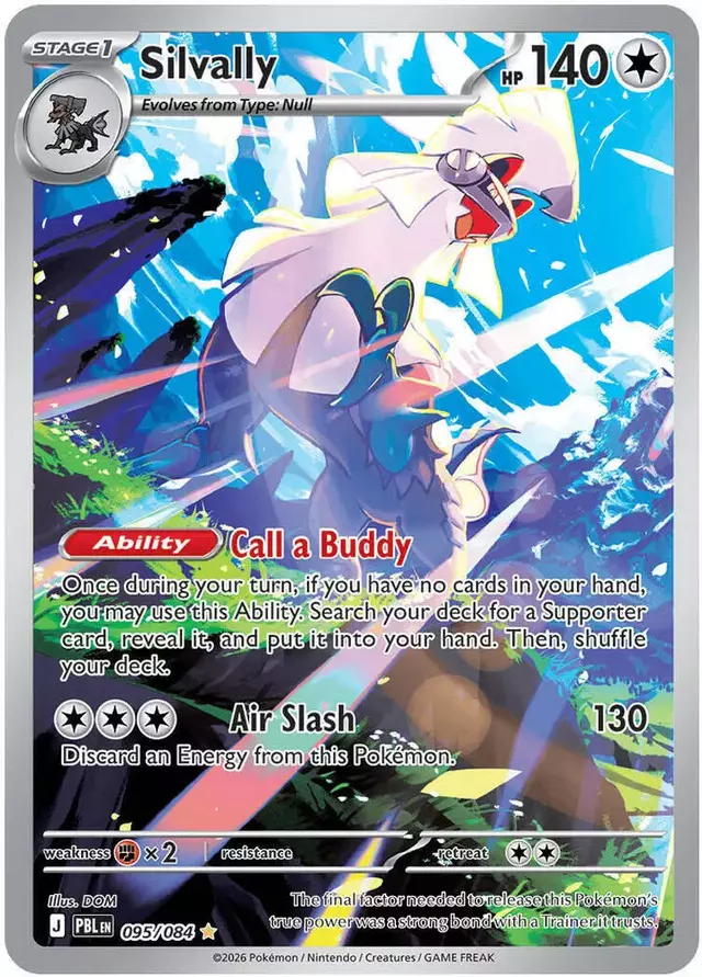 Silvally - Pokemon Pitch Black #95