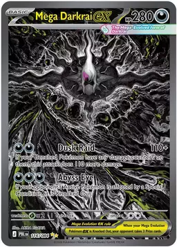 Mega Darkrai ex #116 - Pokemon Pitch Black