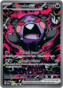 Morpeko ex #117 - Pokemon Pitch Black