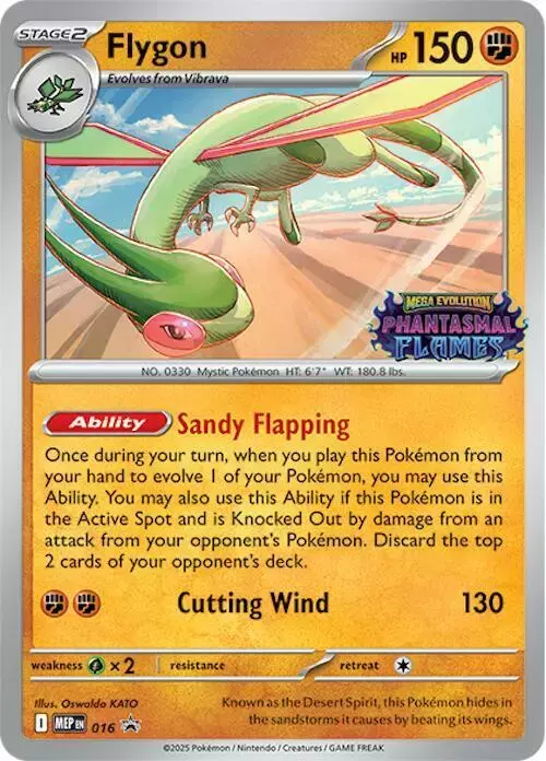 Flygon - Pokemon Mega Evolution Promo #16