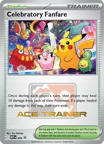 Celebratory Fanfare [Ace Trainer] - Pokemon Mega Evolution Promo #28