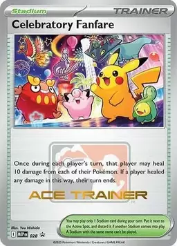 Celebratory Fanfare [Ace Trainer] #28 - Pokemon Mega Evolution Promo
