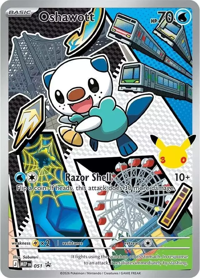 Oshawott - Pokemon Mega Evolution Promo #51