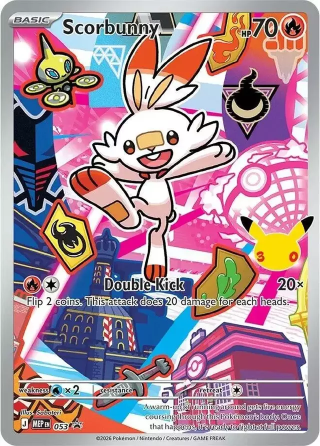 Scorbunny - Pokemon Mega Evolution Promo #53