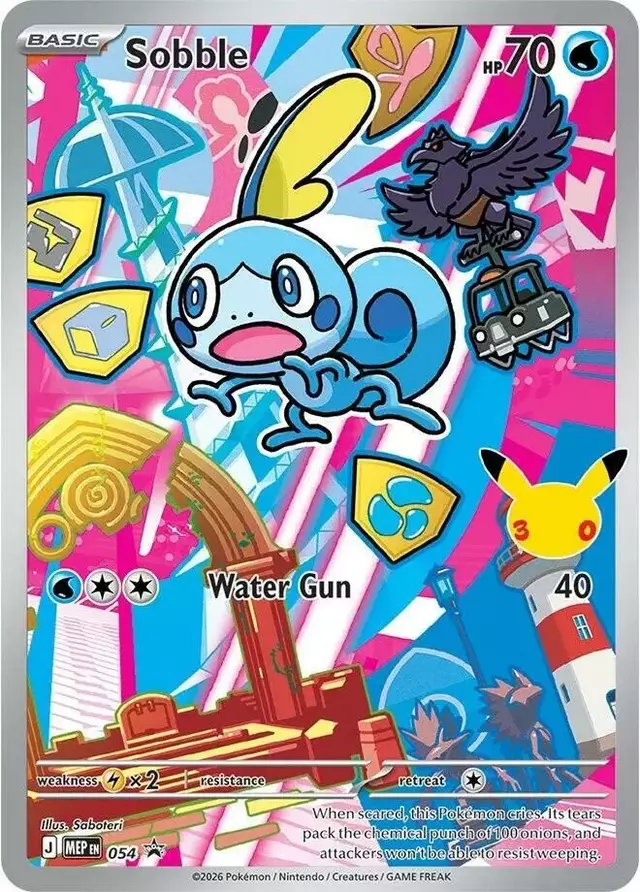 Sobble - Pokemon Mega Evolution Promo #54