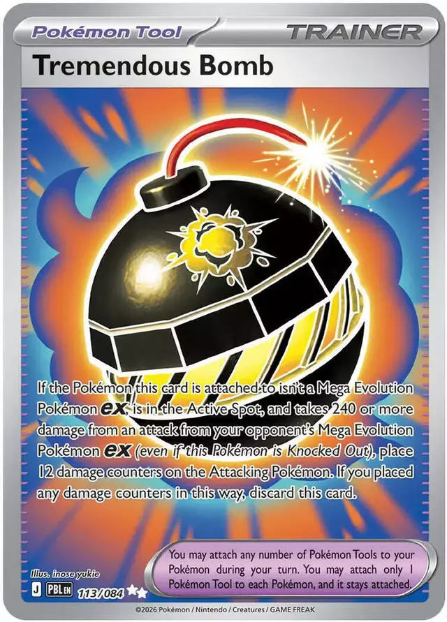Tremendous Bomb #113 - Pokemon Pitch Black