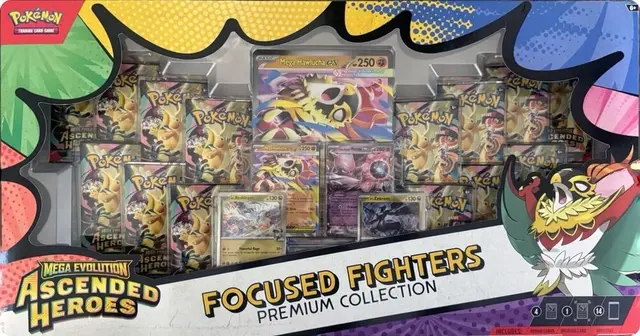 Ascended Heroes Focused Fighters Premium Collection [Sam's Club]