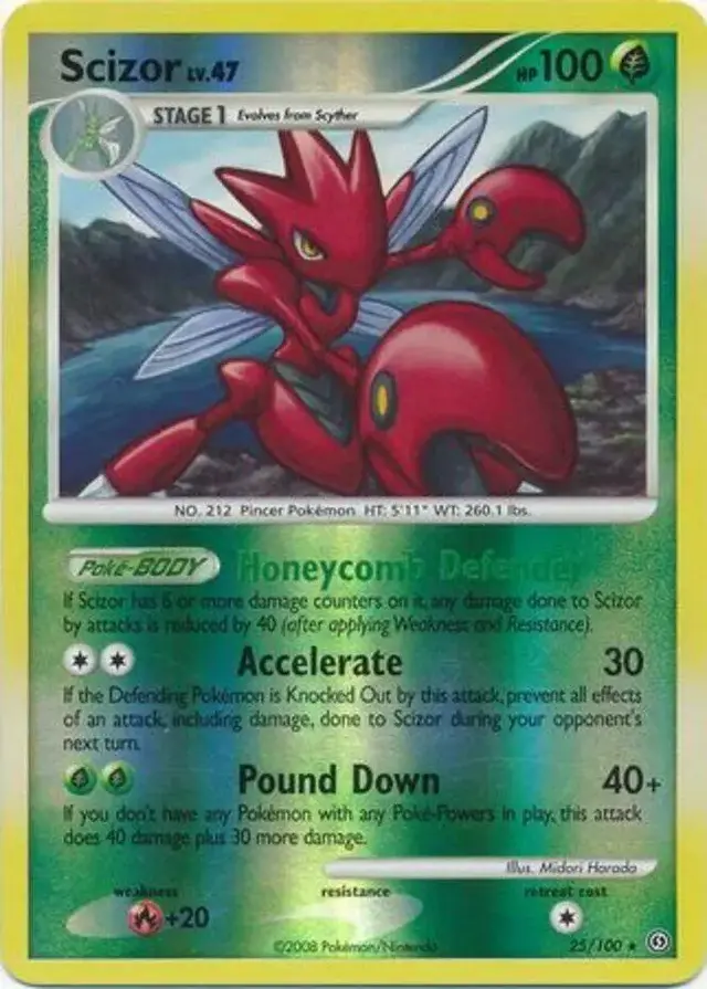 Scizor [Reverse Holo] - Pokemon Stormfront #25