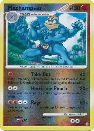 Machamp [Reverse Holo] - Pokemon Stormfront #20