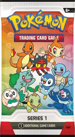 First Partner Collection 2026 Series 1 Booster Pack - Pokemon First Partner Collection 2026