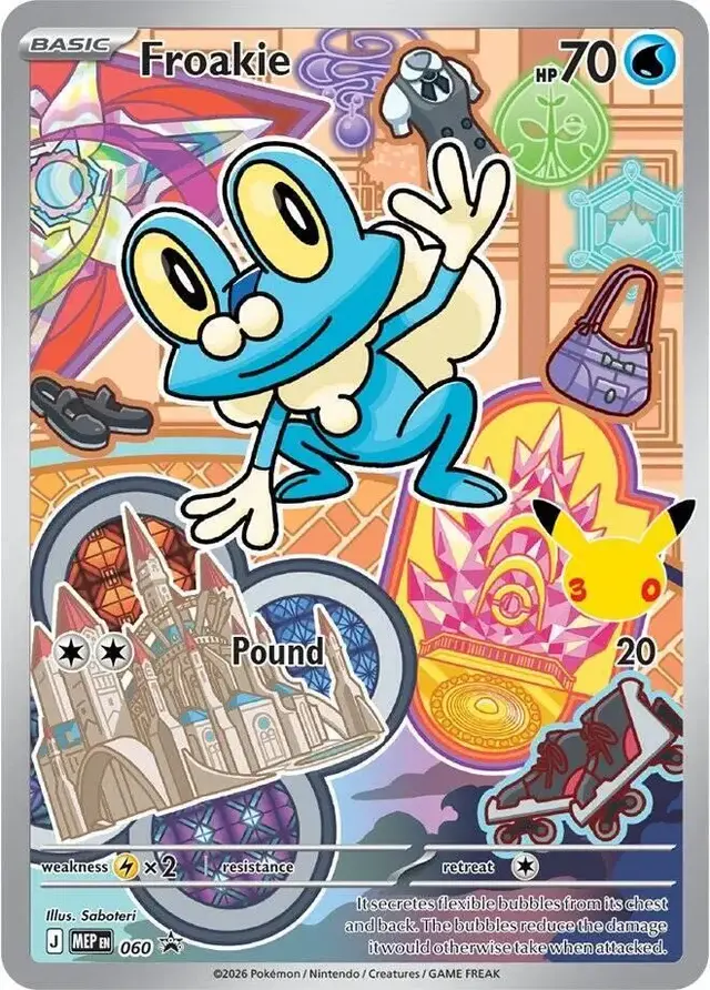 Froakie - Pokemon First Partner Collection 2026 #060