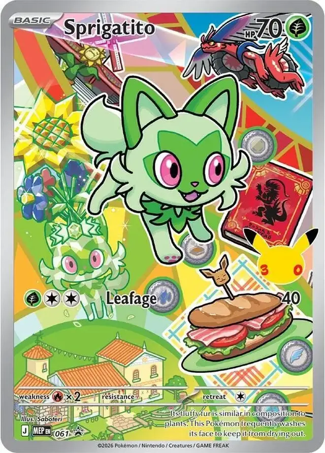Sprigatito - Pokemon First Partner Collection 2026 #061