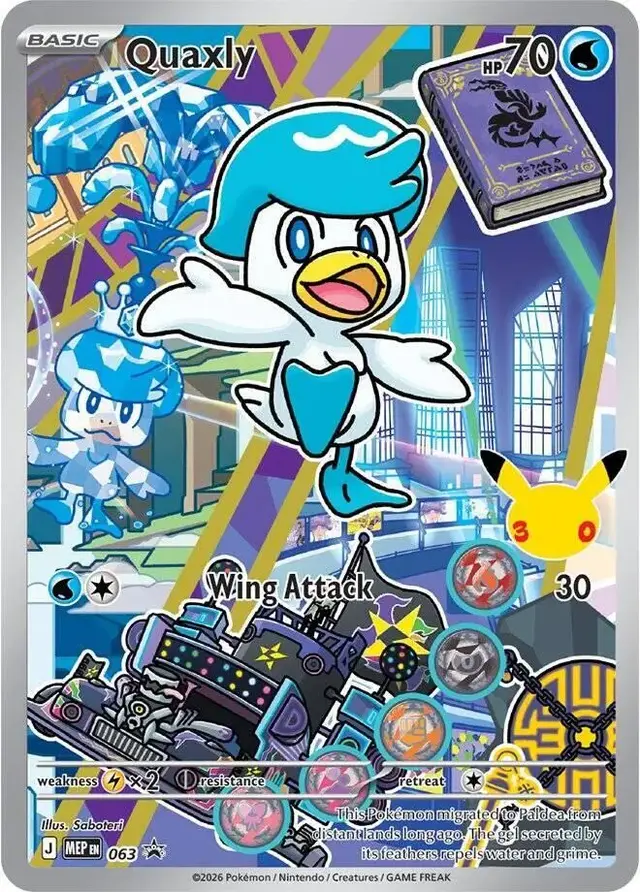 Quaxly - Pokemon First Partner Collection 2026 #063