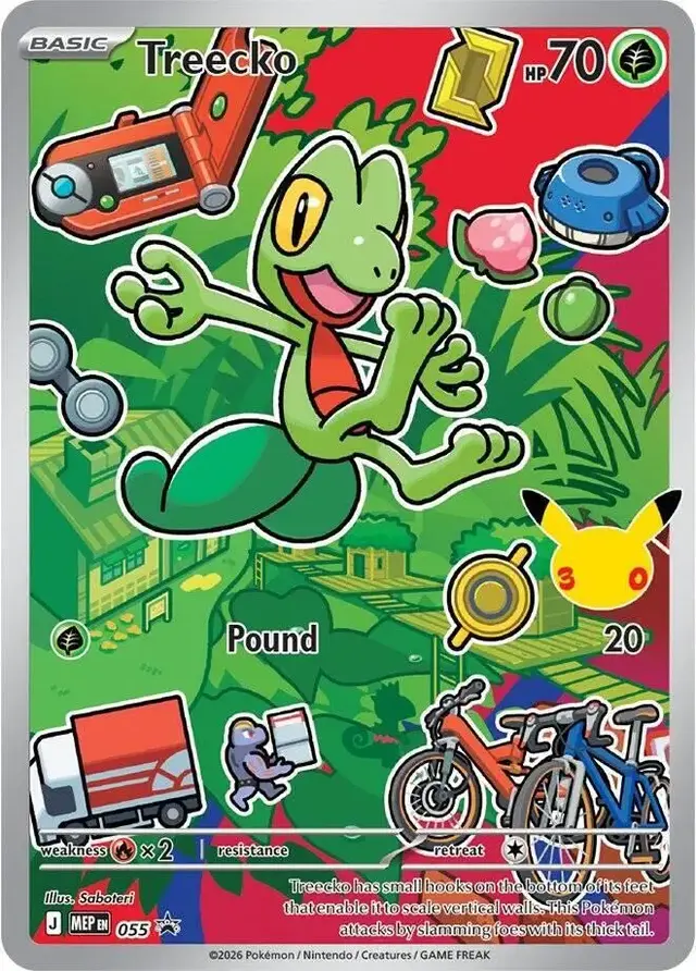 Treecko - Pokemon First Partner Collection 2026 #055