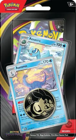 Pitch Black Premium Checklane Blister [Amaura, Aurorus] [Target Exclusive] - Pokemon Pitch Black