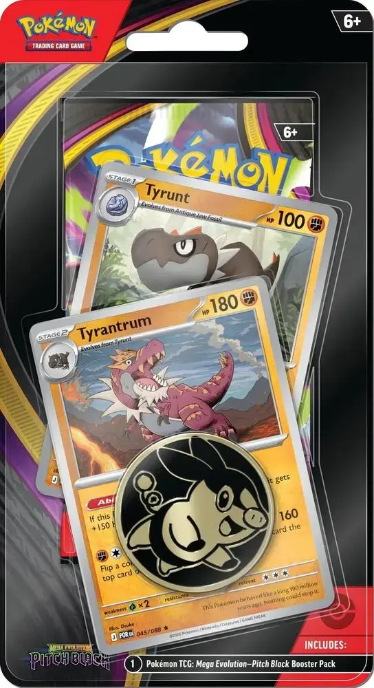 Pitch Black Premium Checklane Blister [Tyrunt, Tyrantrum] [Target Exclusive]