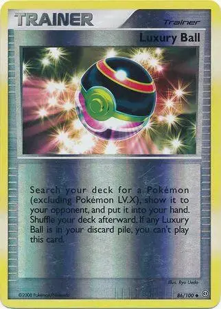 Luxury Ball [Reverse Holo] - Pokemon Stormfront #86