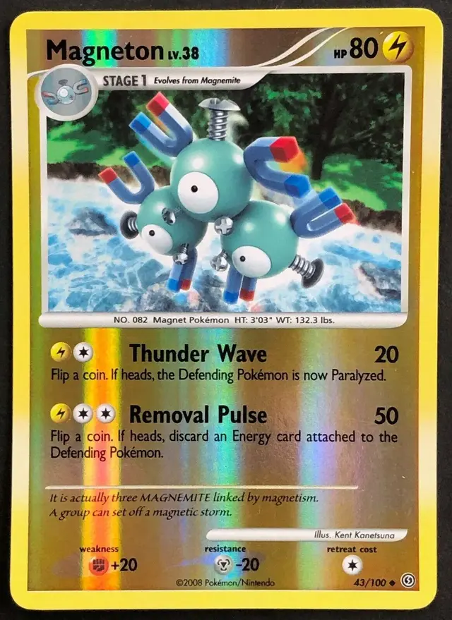 Magneton [Reverse Holo] - Pokemon Stormfront #43