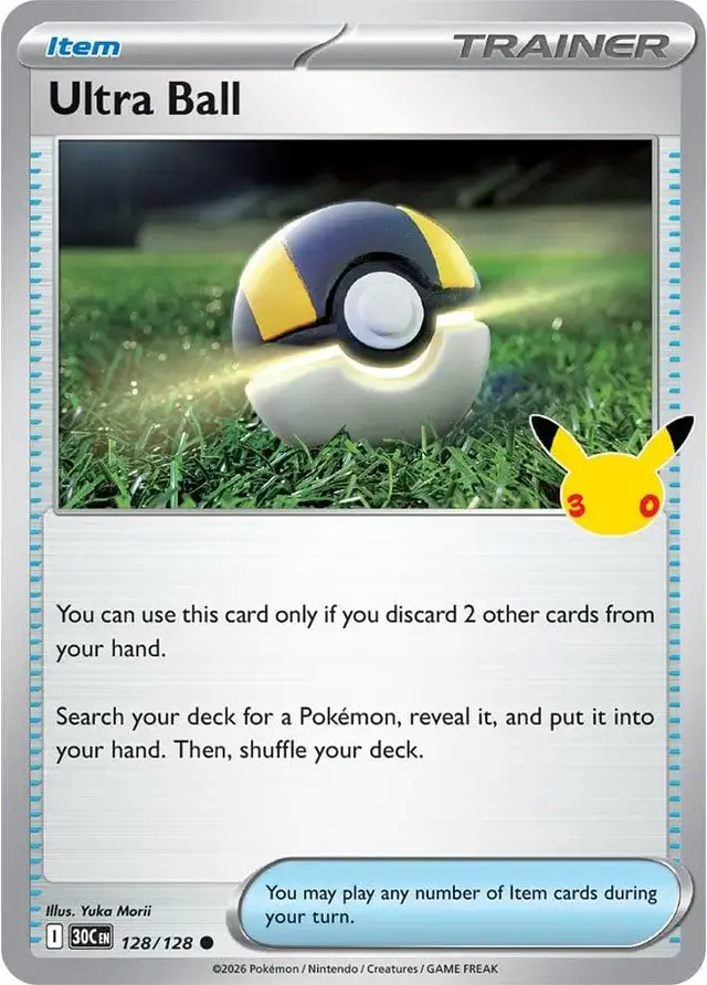 Ultra Ball #128 - Pokemon 30th Celebration