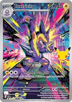 Toxtricity 134 - Pokemon 30th Celebration