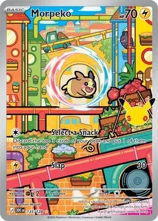Morpeko #135 - Pokemon 30th Celebration