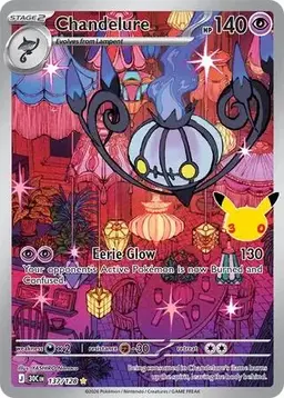 Chandelure 137 - Pokemon 30th Celebration