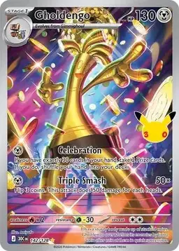 Gholdengo 142 - Pokemon 30th Celebration
