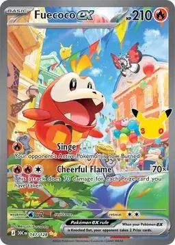 Fuecoco ex 147 - Pokemon 30th Celebration