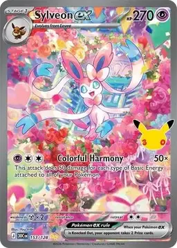 Sylveon ex 153 - Pokemon 30th Celebration